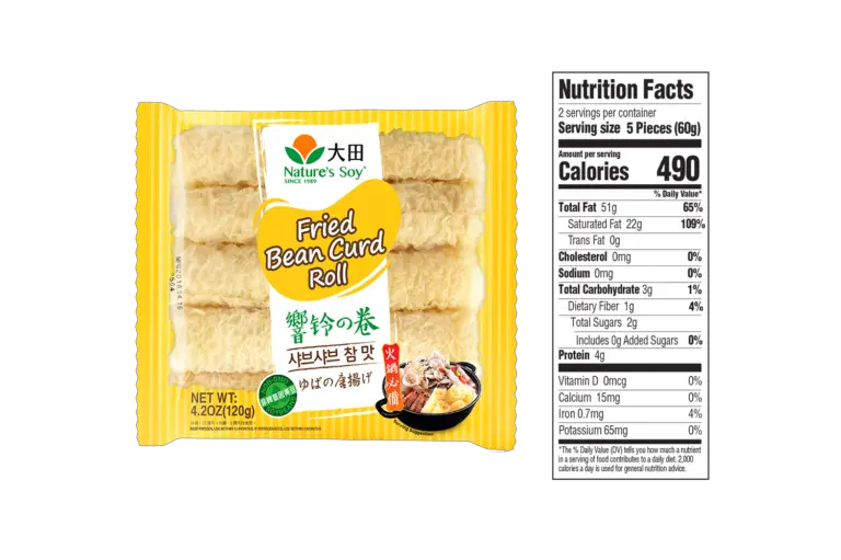 Bean Curd Nutritional Value