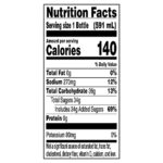 Gatorade Nutrition Facts